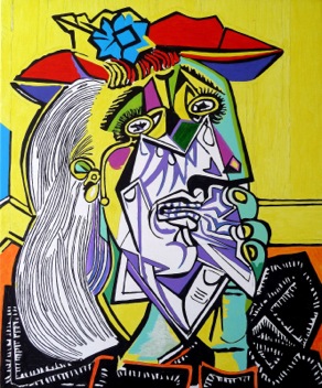 Picasso - La Femme qui pleure_WIP_09